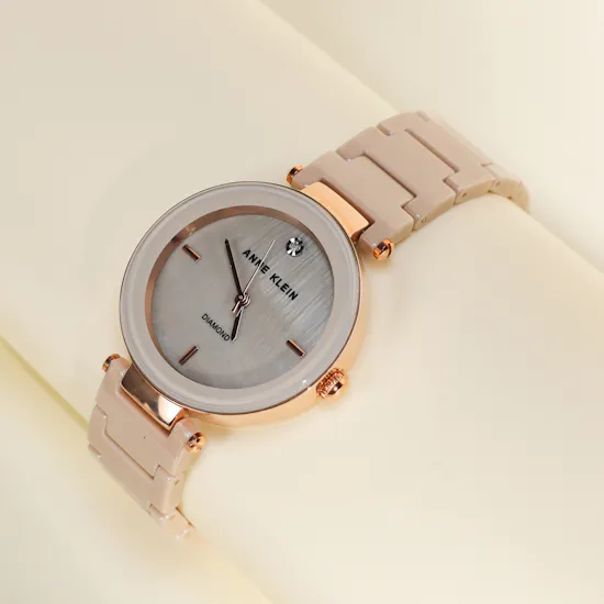 Anne Klein Ceramic Bracelet Women's Watch