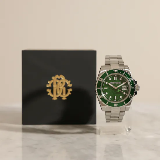 Roberto Cavalli Baleno Green Men’s Watch