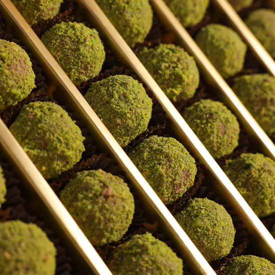 Apres Pistachio Kunafa Balls Luxury Chocolate Box