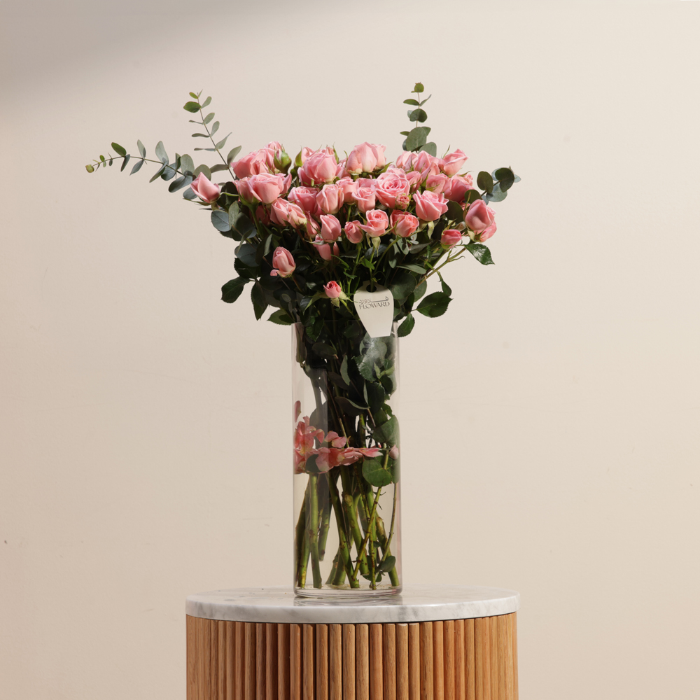 مزهرية بيبي جوري وردي ساحرة 