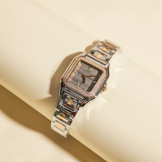 Genevoski Zircon Elegant Watch for Women