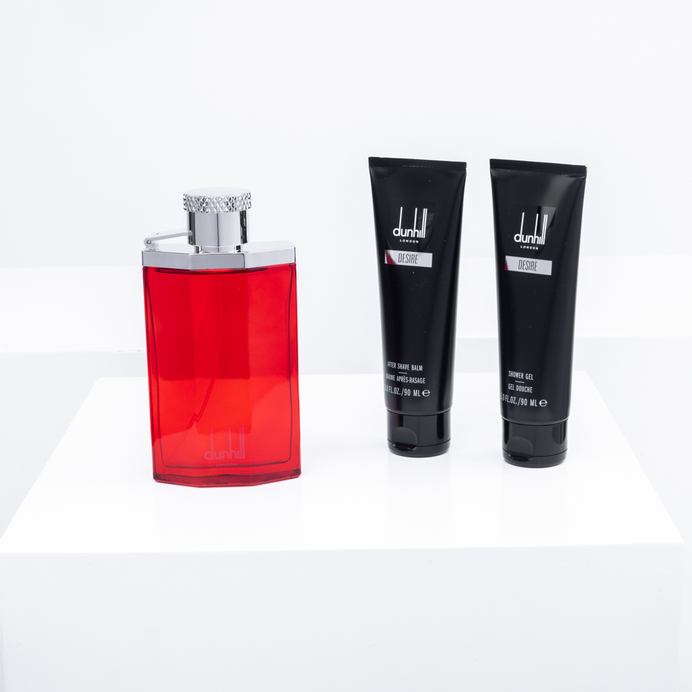 Dunhill desire store red gift set