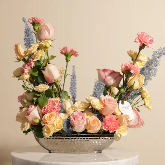 Pastel Charm Flower Vase