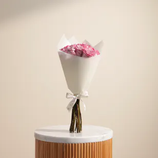 Royal Elegance Purple Rose Bouquet
