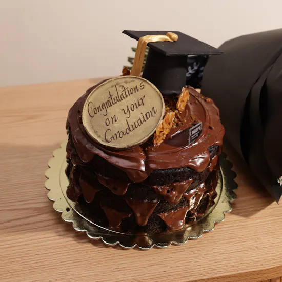 Laviviane Graduation Cake | Red Rose