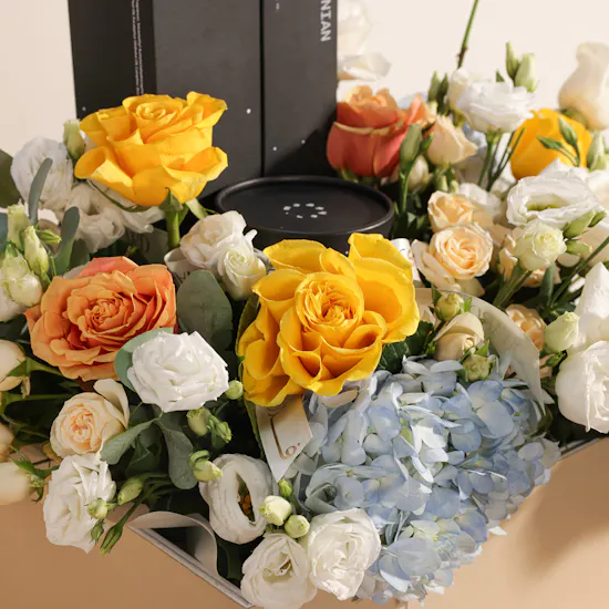 Mubkhar Dream Home Gift Set | Elegant Flowers