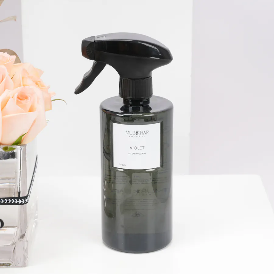 Mubkhar Violet All Over Cologne 500ml | Blooms Vase 4