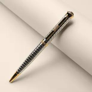 Versace Silver and Gold Infinite Ball Point Pen