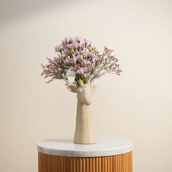 Pastel Wilderness Flower Vase