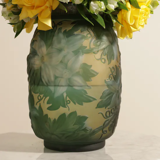 Pure Devotion Flowers Vase
