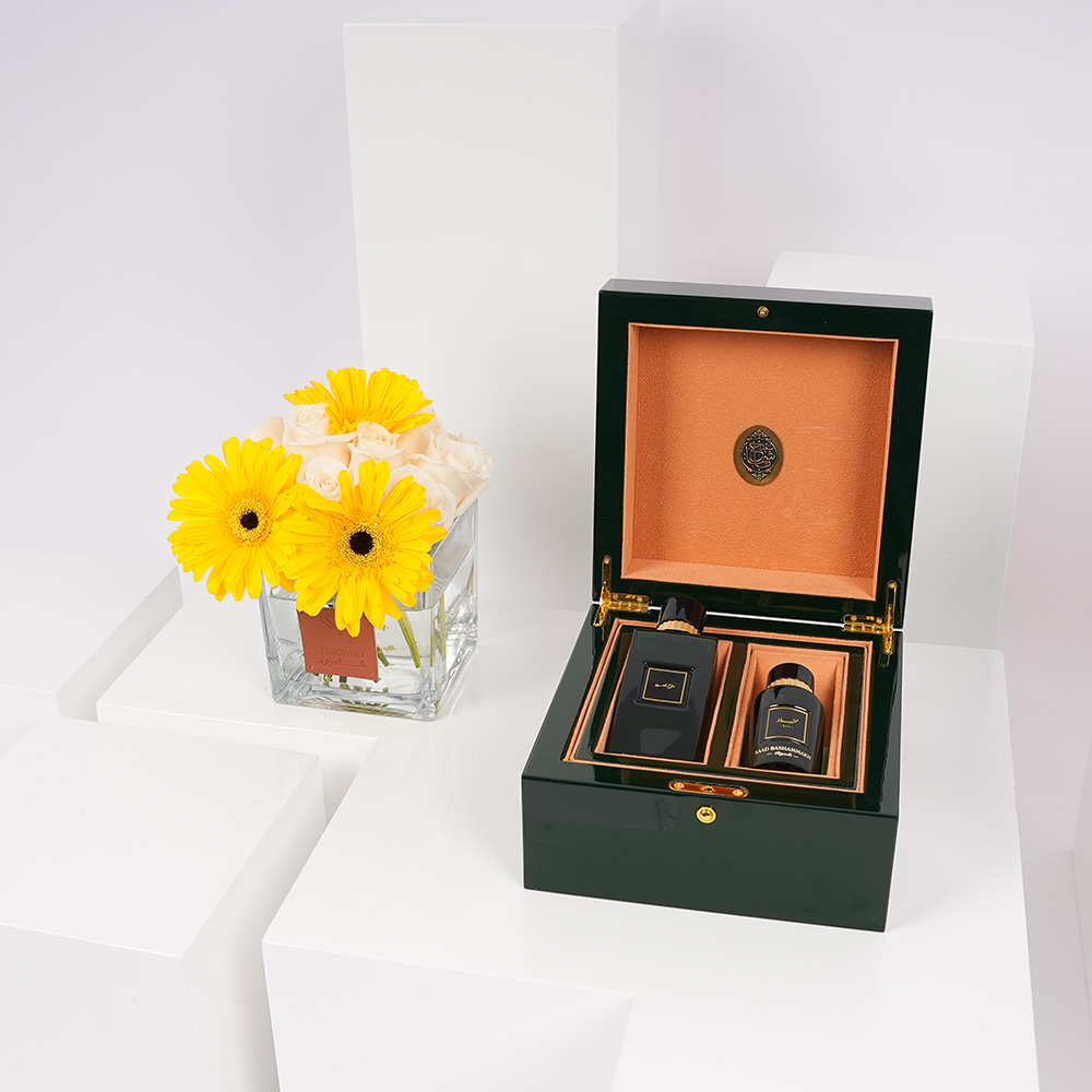 Saad Bashamakh Rouh Al-Oud & 1\4 Tolah Dehn Oud Mukhalt | Gerbera