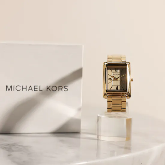 Michael Kors Essex Gold Tone Women's Watch | Delightful Flowers