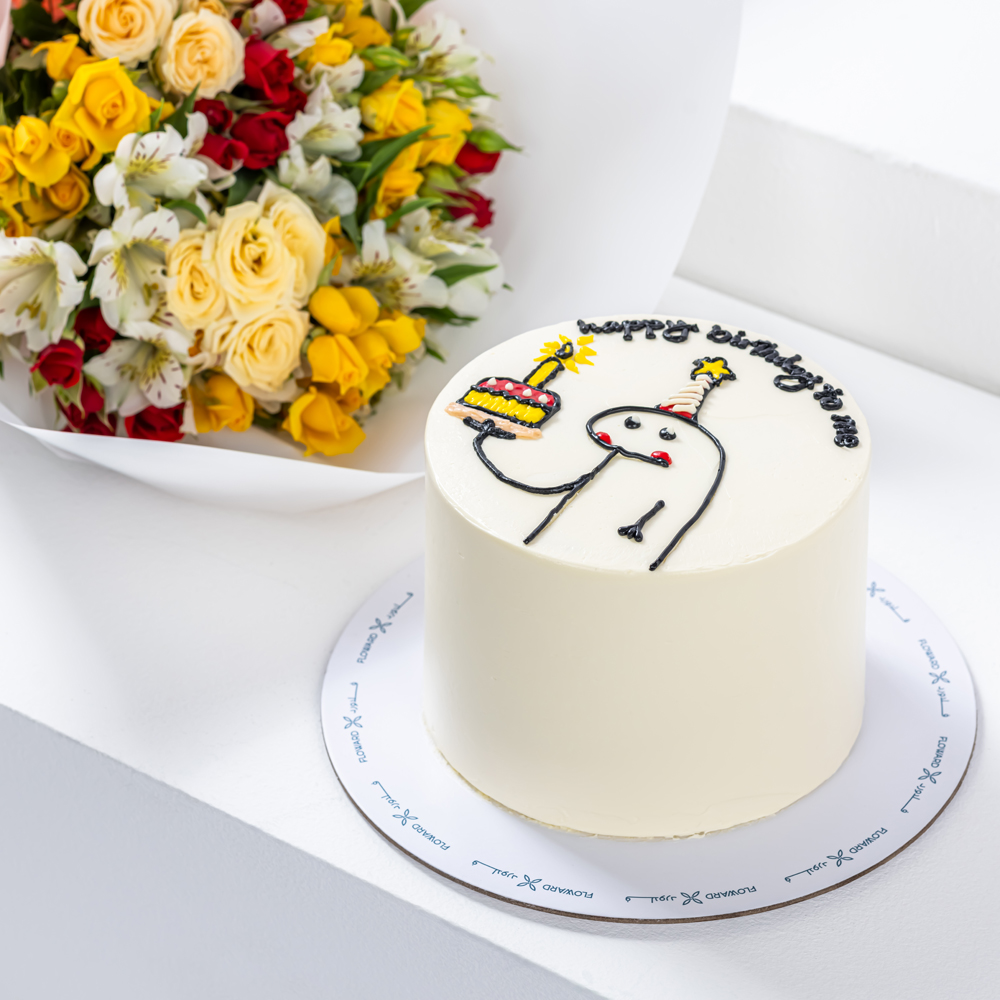 Happy Birthday to Me Cake | Magical Blooms