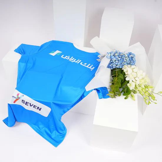 Al Hilal 23/24 Fan T-shirt Medium | Baby Orchids