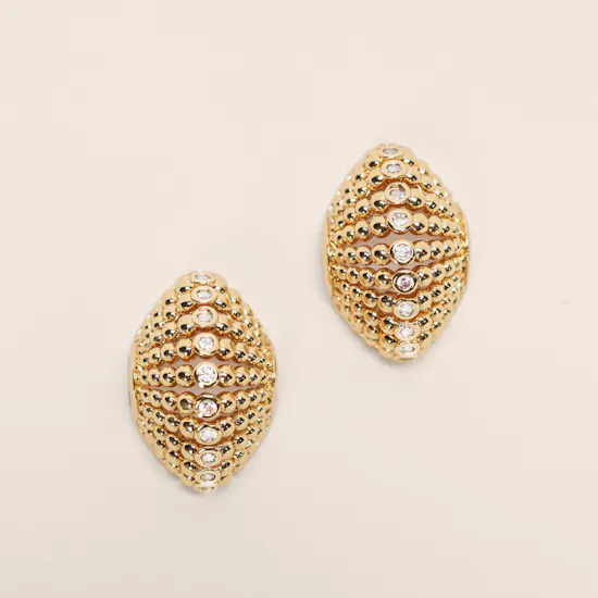 Lynyer Ravi Nova Stud Gold-plated Women's Earrings