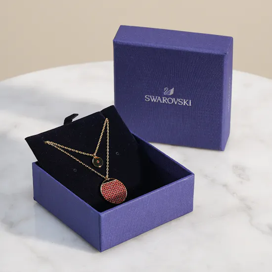 Swarovski Ginger Layered Pendant