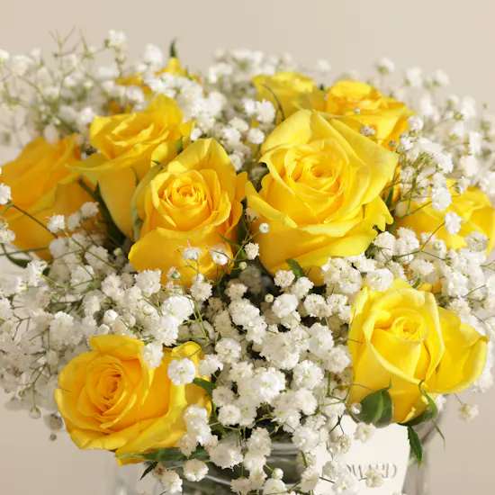 Sunny Bliss Flower Vase