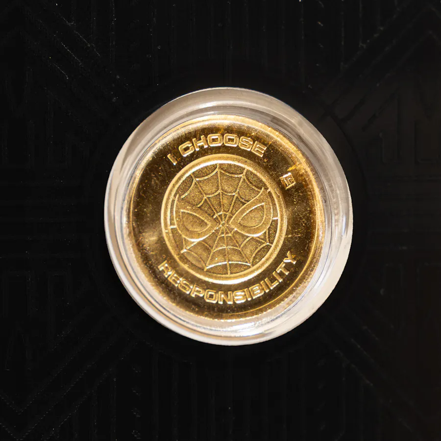 BTC Spider Man Gold Coin 4