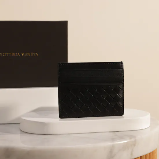 Bottega Veneta Intrecciato Credit Card Case