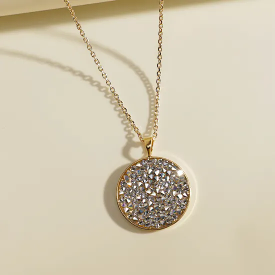 Caroline Svedbom Chloe Rocks Crystal Necklace