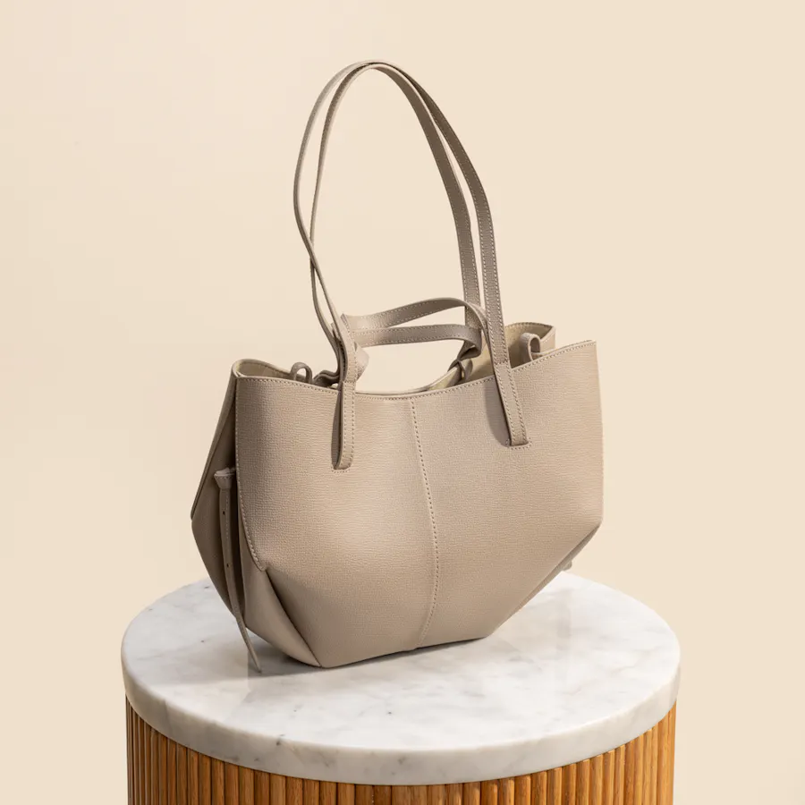 Polène Beige Cyme Mini Bag 2