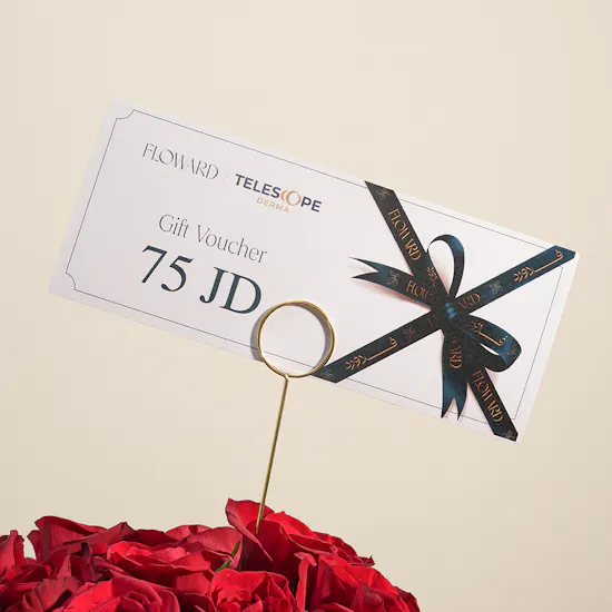 Telescop Derma Signature Skin Ritual Unisex Gift Voucher | Serene Flower Vase