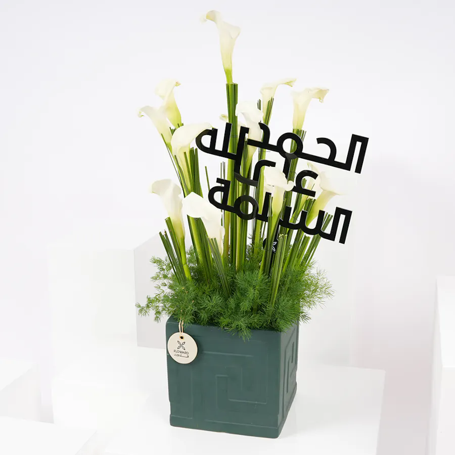 White Calla Vase | Get Well Soon 2
