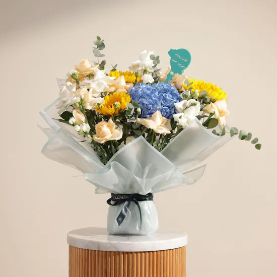 New Baby Born Flowers Bouquet