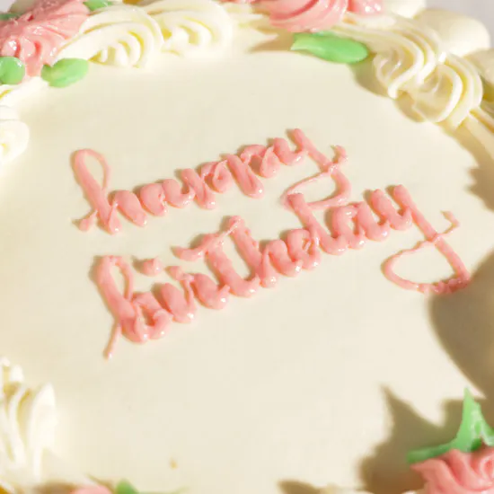 Noon Sweets Happy Birthday Flowers Cake