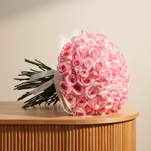 Dreamy Pink | 100 Rose Bouquet Dreamy Pink | 100 Rose Bouquet