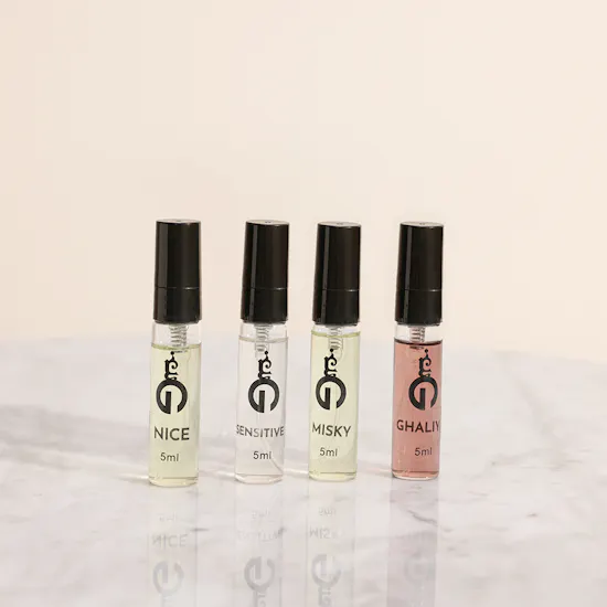 Al Ghawaly Perfumes Collection set for Women | 10 Pieces