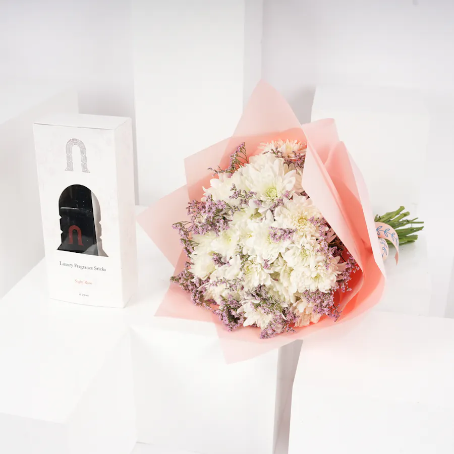 Nshq Nighty Rose Diffuser 250ml | Chrysanthemum White 1