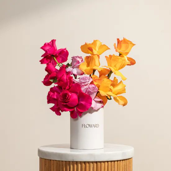 Bright Whispers Roses Box