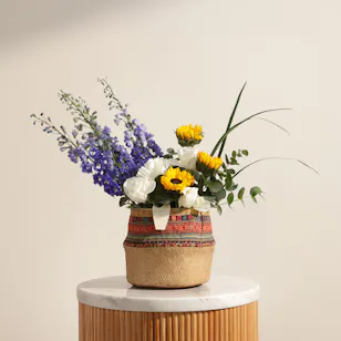 Nature's Canvas Flower Vase