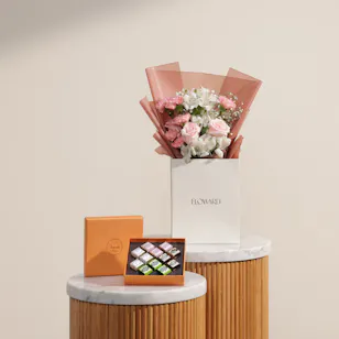 Venchi Murrine Cremino Chocolates Orange Gift Box | Charming Beauty's Flowers