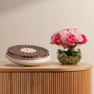 More Vegan Chocolate Fondo Box | Elegance Vase More Vegan Chocolate Fondo Box | Elegance Vase