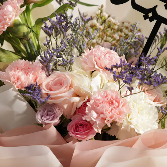 NJD Happy Birthday Cupcakes | Flower Bouquet