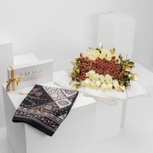 Emma Mystic Woods Scarf | Crown Bouquet