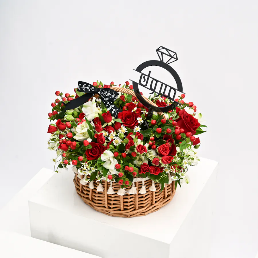 Sweet Blooms Basket  5