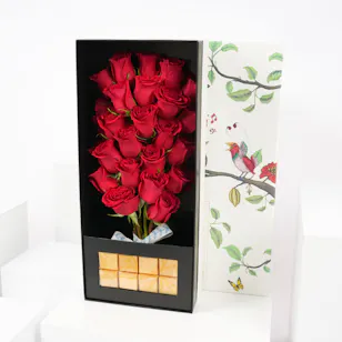 Anoosh Chocolates | Red Roses Anoosh Chocolates | Red Roses