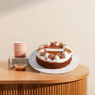 December Cake Eid Caramel Cheesecake