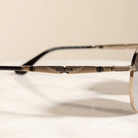 Police Unisex Gold Sunglasses