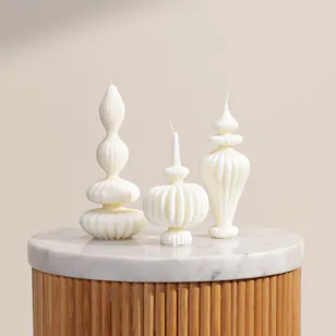 Lelido Three Home Decor Candle