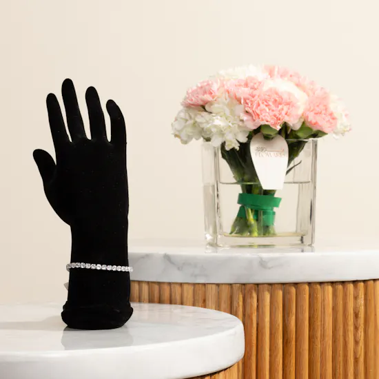 ZUS Crystal Bracelet | Carnation Vase