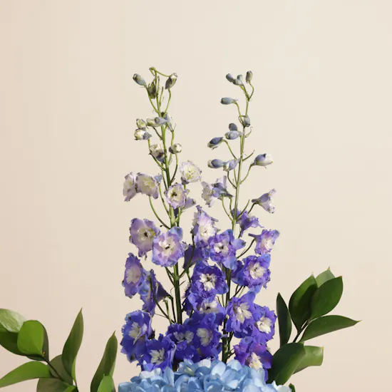 Shinny Bloom Flower Vase