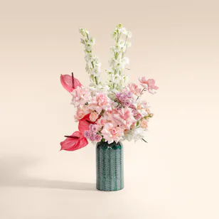 The Enchanted Silhouette Flower Vase