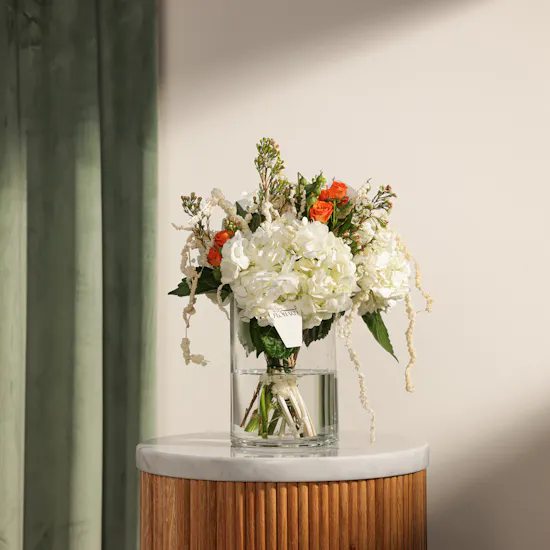 Sweet Serenity Flowers Vase