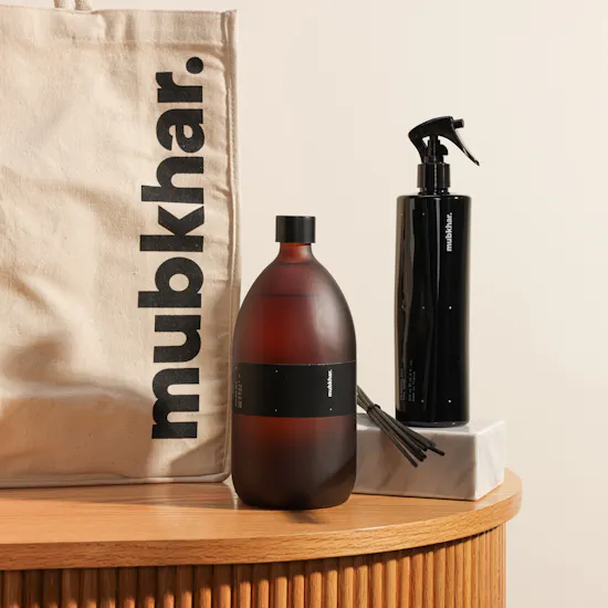 Mubkhar Duo Home Fragrance Gift Bag | Welcoming Flowers