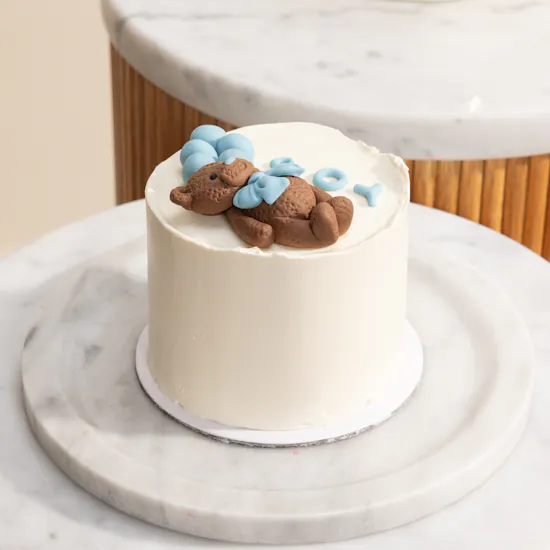 Floward Baby Boy Celebration Bento Cake | Angelic Roses