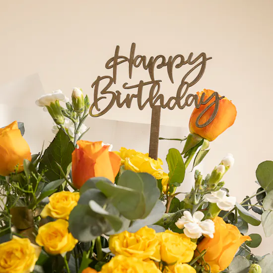 Birthday Sunshine Flower Bouquet